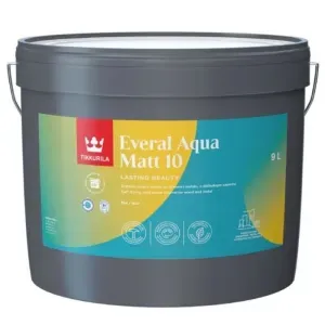 ZAMIENNIK - Emalia akrylowa Everal Aqua Matt 10 baza C 9l mat Tikkurila
