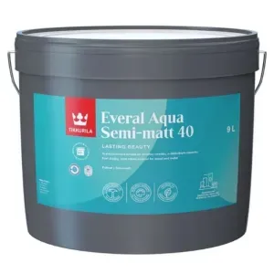 ZAMIENNIK - Emalia akrylowa Everal Aqua Semi Matt 40 baza C 9l półmat Tikkurila