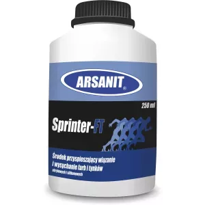 Preparat przyśpieszający wiązanie do farb i tynków zimowy Sprinter-FT 250ml Arsanit