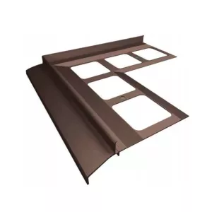 Narożnik zewnętrzny K30 90° RAL8019 brąz Renoplast