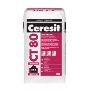 Klej do styropianu, XPS i wełny mineralnej CT80 Universal 25kg Ceresit