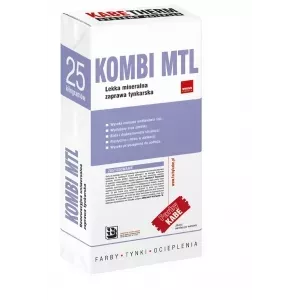 Zaprawa tynkarska Kombi MTL biała 25kg Kabe