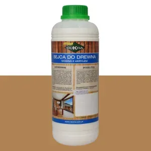 Bejca do drewna wodna dąb 1l z akrylem Dukra