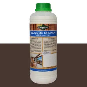 Bejca do drewna wodna palisander 1l z akrylem Dukra