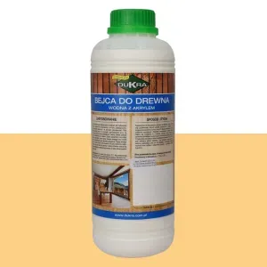 Bejca do drewna wodna sosna 1l z akrylem Dukra