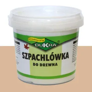 Szpachlówka do drewna dąb jasny 600g Dukra