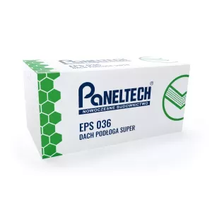 Paneltech styropian podłoga / dach EPS 100 036 10cm