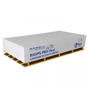 Płyta karton gips gięta na mokro 2600mm x 1200 x 6,5mm Rigips Pro Flexi