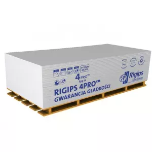 Płyta karton gips 2000mm x 1200mm x 12,5mm Rigips 4PRO typ A (GKB)