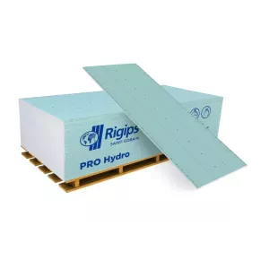 Płyta karton gips impregnowana 2000mm x 1200mm x 12,5mm Rigips Pro typ H2 (GKBI)