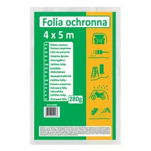Folia malarska 4x5m gruba 280g