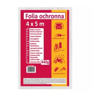 Folia malarska 4x5m 440g budowlana