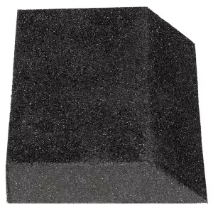 Gąbka ścierna ścięta gr. 120 120x90x25mm