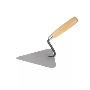 Hardy Kielnia trójkątna 180mm stal węglowa uchwyt drewniany