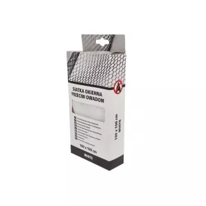 Scley Siatka przeciw owadom 100cmx100cm moskitiera biała