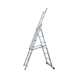 Drabina aluminiowa 3x7 3-elementowa Stalco