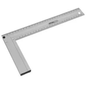 Kątownik aluminiowy stolarski 250mm Stalco