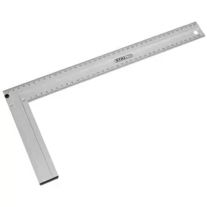 Kątownik aluminiowy stolarski 400mm Stalco