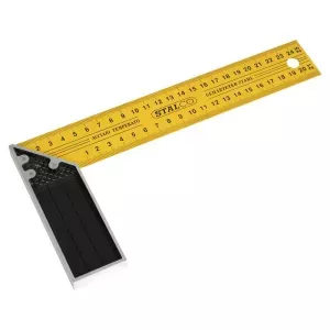 Kątownik stolarski 250mm stalowy Stalco