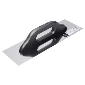 Paca nierdzewna gładka 380x130mm uchwyt drewniany S-73300 Stalco