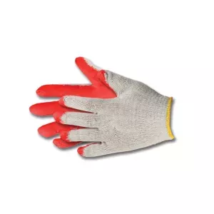 Rękawice bawełniane:
- S-Wampir
- rękawice bawełniane powlekane powłoką lateksową 
- CE kategoria I
- EN 420
- ściągacz
- do prac lekkich