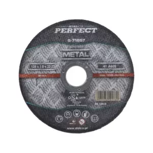 Tarcza metal płaska 115x1,0mm Perfect