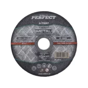 Tarcza płaska do metalu Stalco Perfect 125x1,0mm