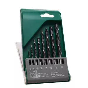 Wiertła do drewna 3-10mm 8szt