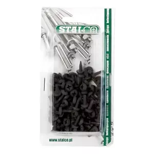 Wkręty samowiercące TEX 3,5x9,5mm 200szt. fosfatowane BTEX200 Stalco