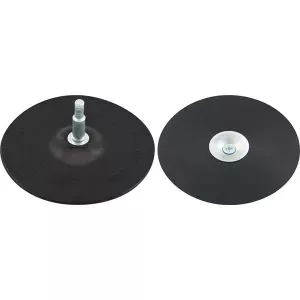 Dysk gumowy 125mm trzpień ze śrubą Proline