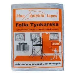 Folia tynkarska 4x5m bezbarwna PF_12449 Blue Dolphin
