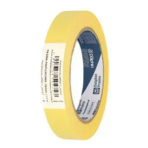 Taśma malarska papierowa 19mm x 50m żółta Blue Dolphin