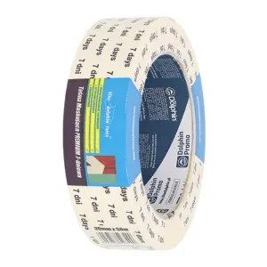 Taśma malarska Premium 7 dni 30mm x 50m maskująca Blue Dolphin