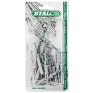 Kołek szybkiego montażu z kołnierzem 6x60mm 15szt. BKSM-K 6*.60 Stalco