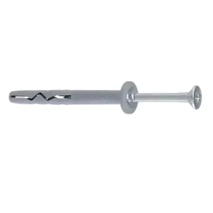 Kołek szybkiego montażu z kołnierzem 6x60mm 40szt. Klimas
