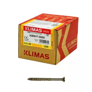 Wkręt hartowany Master 5,0x60mm łeb stożkowy TX25 200szt.