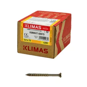 Wkręt hartowany Master 5,0x70mm łeb stożkowy TX25 200szt.