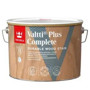 Lakierobejca Valtti Plus Complete baza EP 9l satynowa Tikkurila