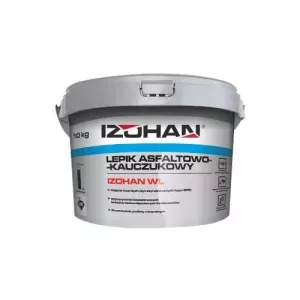 Lepik asfaltowo-kauczukowy Izohan WL 20kg
