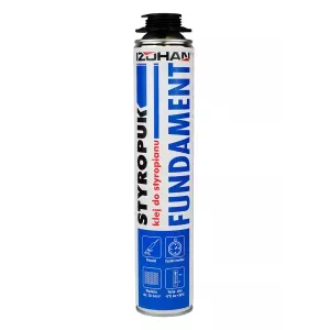 Pianoklej do styropianu/xps pistoletowy Styropuk Fundament 750ml Izohan/Nexler