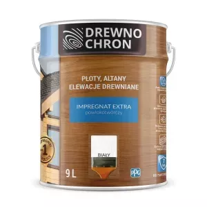 Drewnochron Impregnat Extra powłokotwórczy biały 9l