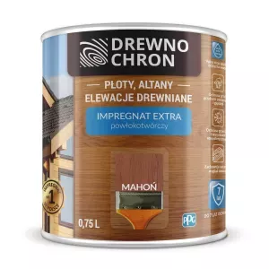 Drewnochron Impregnat Extra powłokotwórczy mahoń 0,75l