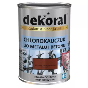 EMALIA CHLOROKAUCZUKOWA STRONG CZERWIEŃ TLENKOWA CIEMNA RAL3009 0,9L