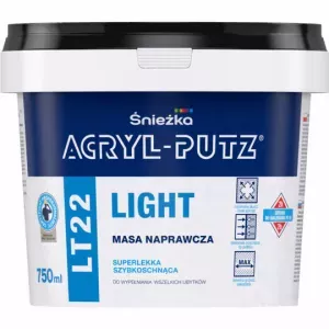 Acryl Putz LT22 Light 0,75l