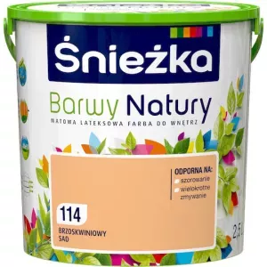 Barwy Natury 114 brzoskwiniowy sad 2,5l