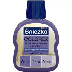 COLOREX FIOLETOWY 53 100ml ŚNIEŻKA