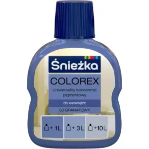 COLOREX GRANATOWY 50 100ml ŚNIEŻKA