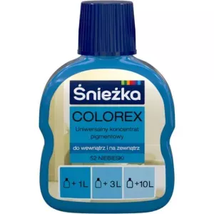 COLOREX NIEBIESKI 52 100ml ŚNIEŻKA