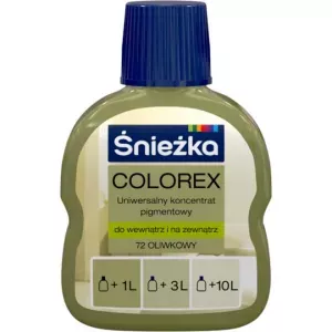 COLOREX OLIWKOWY 72 100ml ŚNIEŻKA