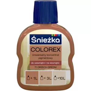 COLOREX ORZECH ŚREDNI 71 100ml ŚNIEŻKA